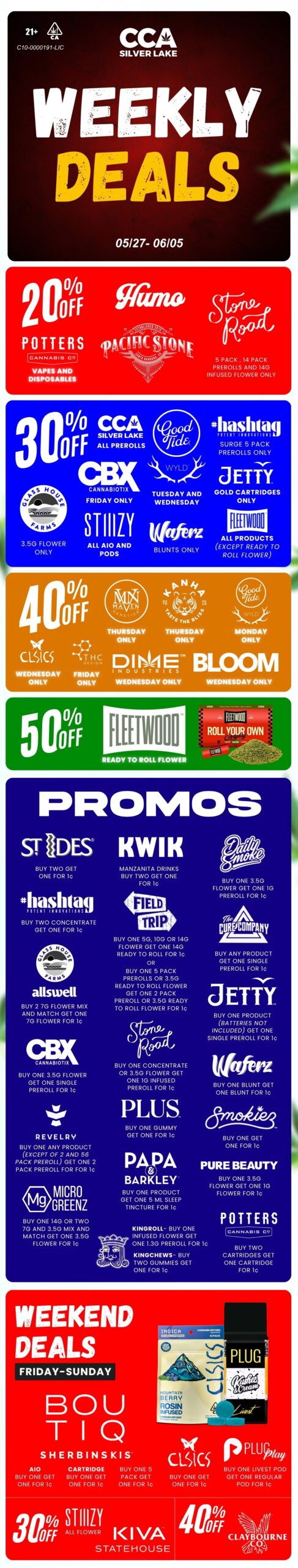Weekly Deals