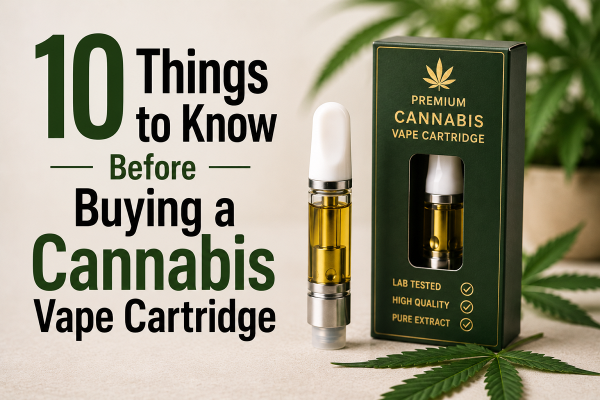 10 Things to Know Before Buying a Cannabis Vape Cartridge