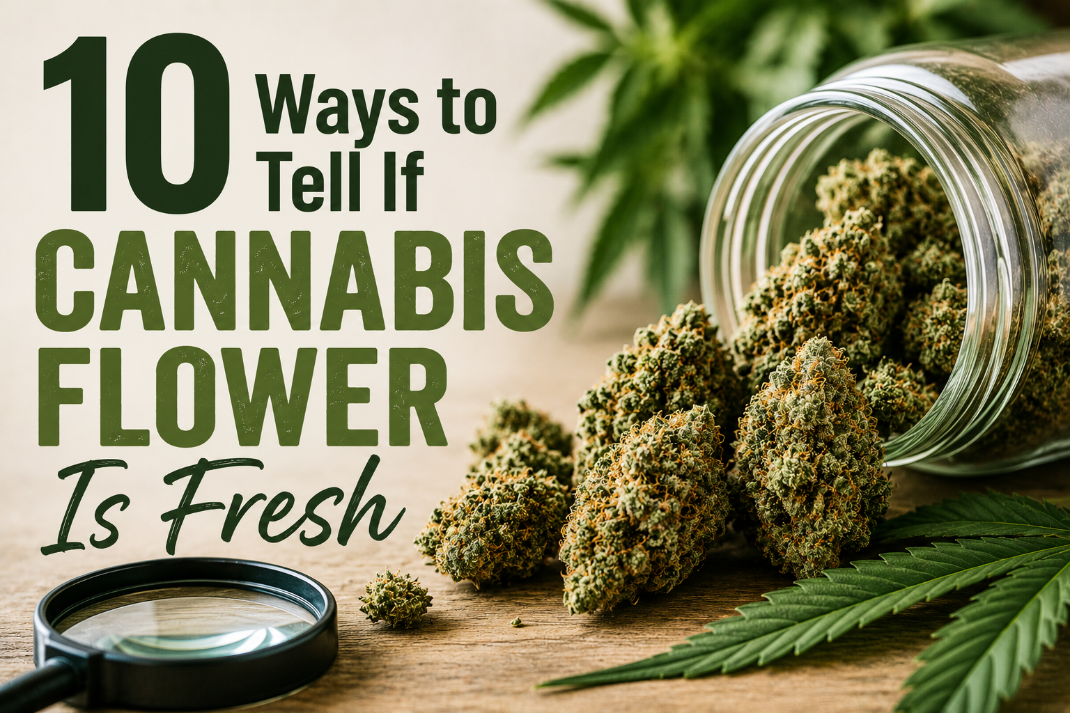 10 Ways to Tell If Cannabis Flower Is Fresh